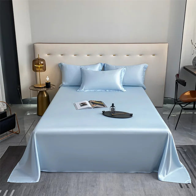 100% Bamboo Luxury Bed Sheet – Cooling, Solid Color, Multiple Sizes