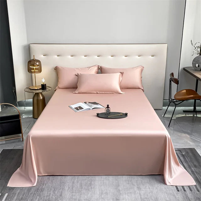 100% Bamboo Luxury Bed Sheet – Cooling, Solid Color, Multiple Sizes
