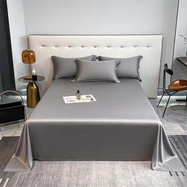 100% Bamboo Luxury Bed Sheet – Cooling, Solid Color, Multiple Sizes