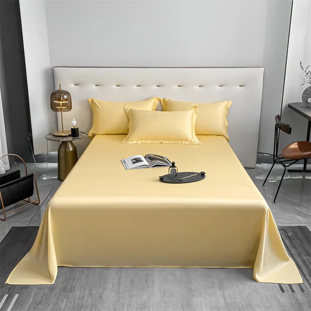 100% Bamboo Luxury Bed Sheet – Cooling, Solid Color, Multiple Sizes