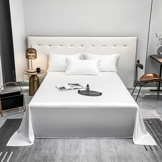 100% Bamboo Luxury Bed Sheet – Cooling, Solid Color, Multiple Sizes