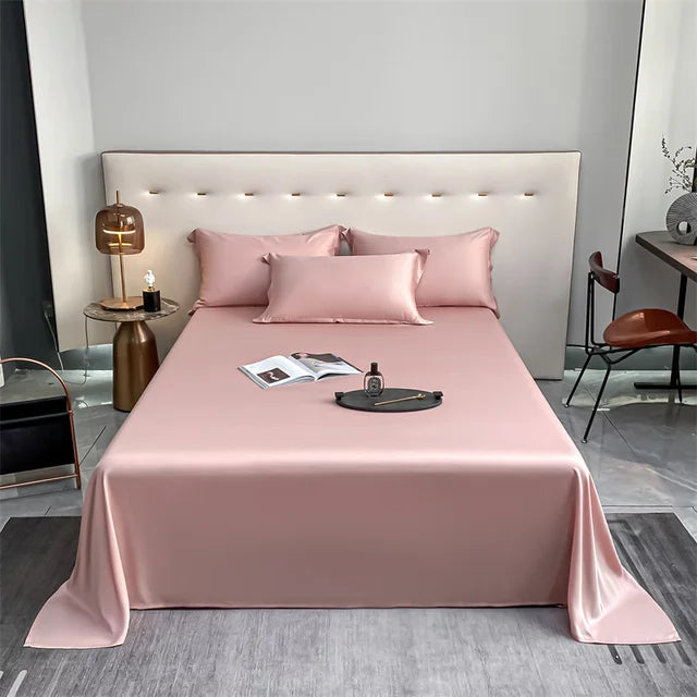 100% Bamboo Luxury Bed Sheet – Cooling, Solid Color, Multiple Sizes