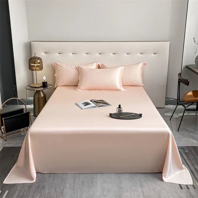 100% Bamboo Luxury Bed Sheet – Cooling, Solid Color, Multiple Sizes