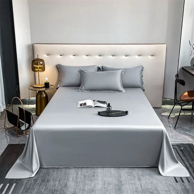 100% Bamboo Luxury Bed Sheet – Cooling, Solid Color, Multiple Sizes