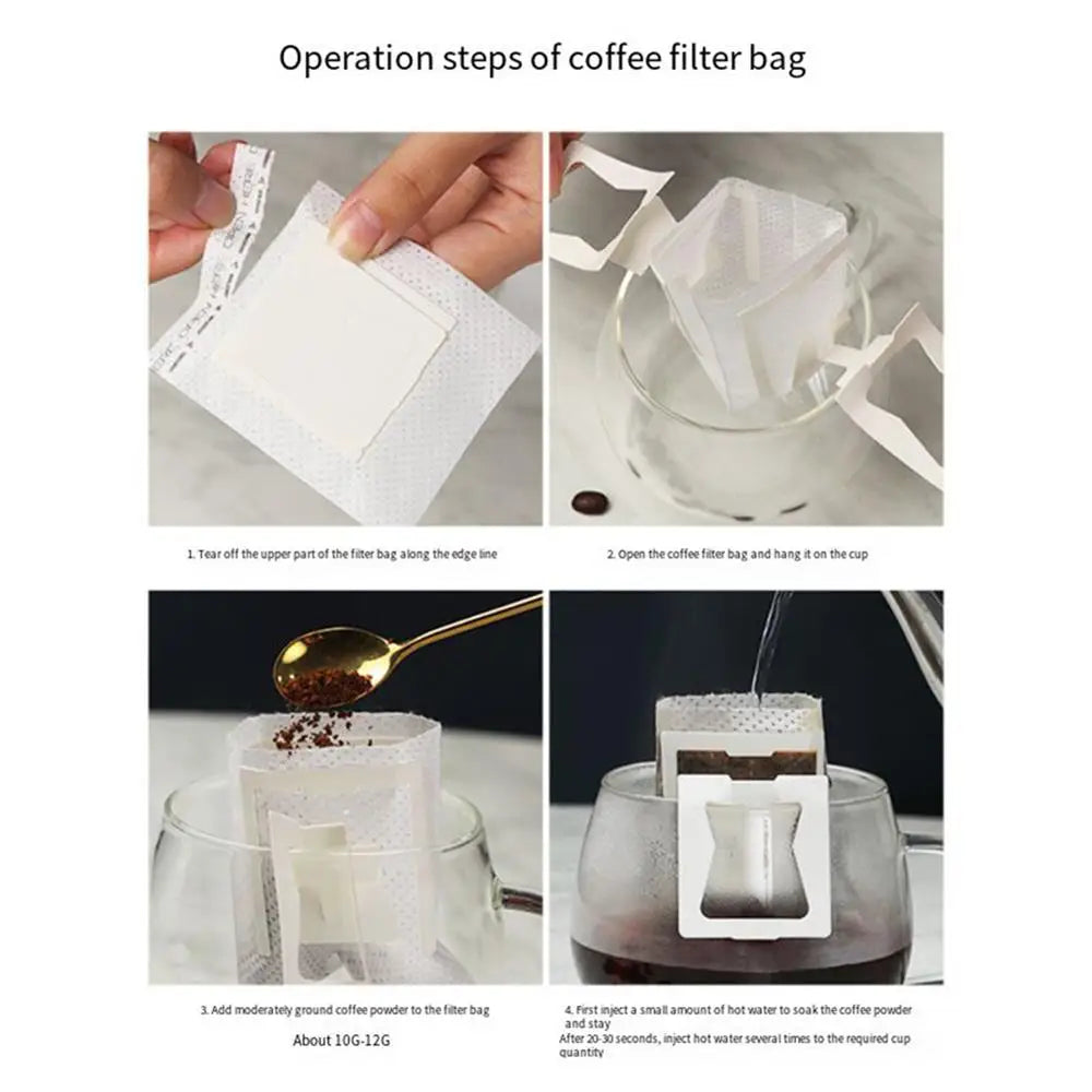 Hanging Ear Drip Coffee Filter Bags