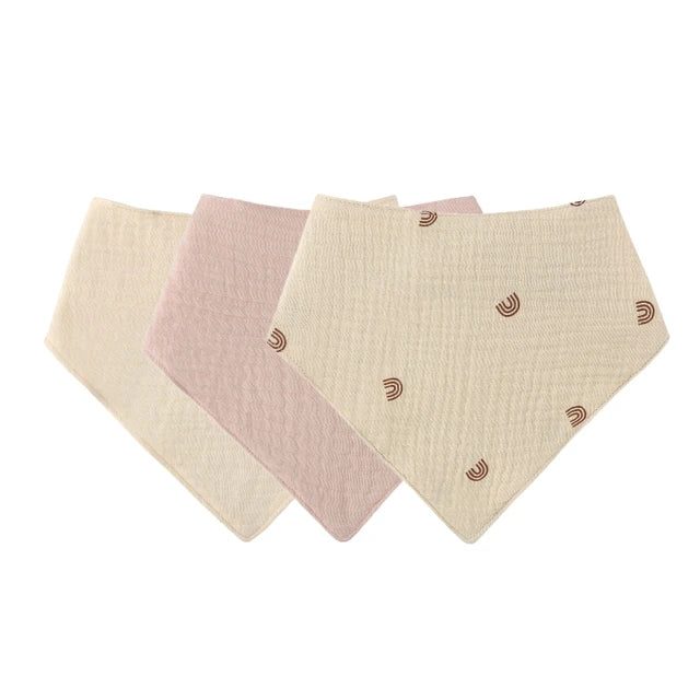Baby Infant Cotton Bib Set