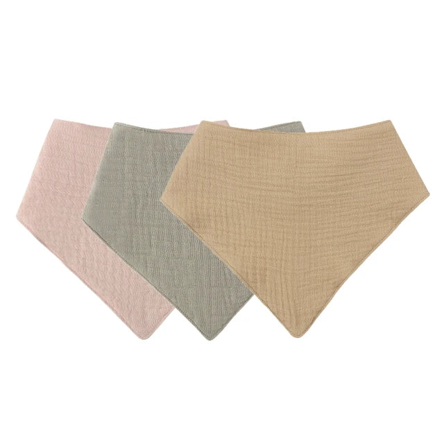 Baby Infant Cotton Bib Set