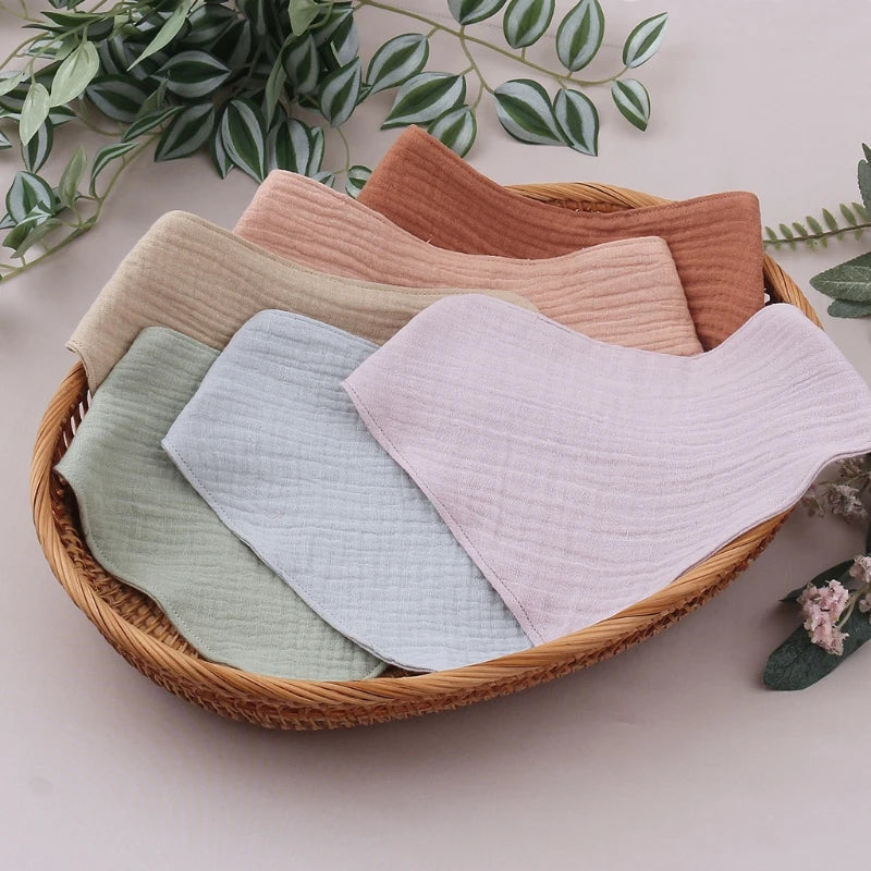 Baby Infant Cotton Bib Set