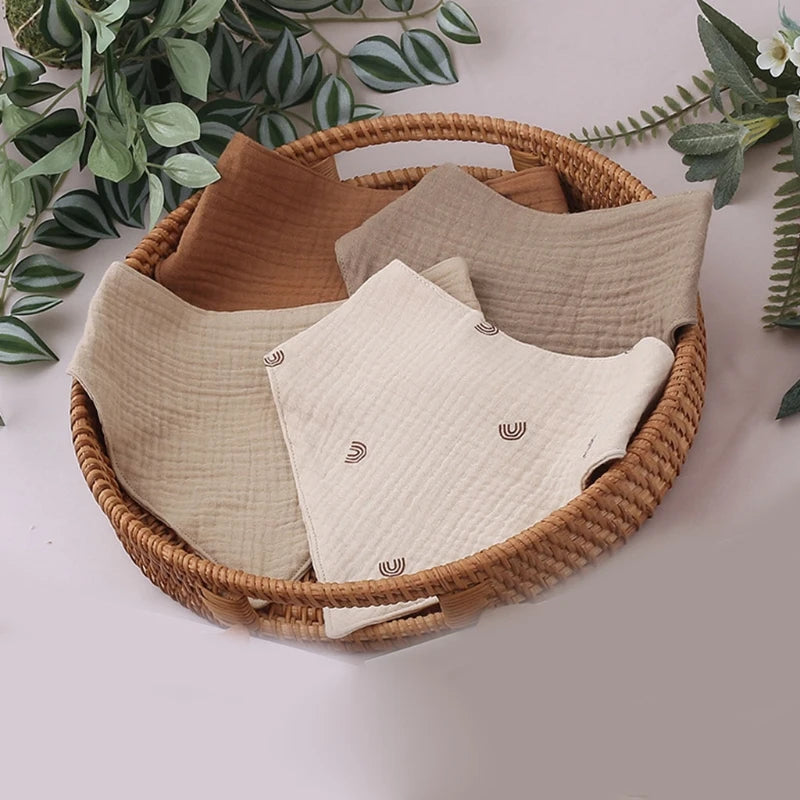 Baby Infant Cotton Bib Set