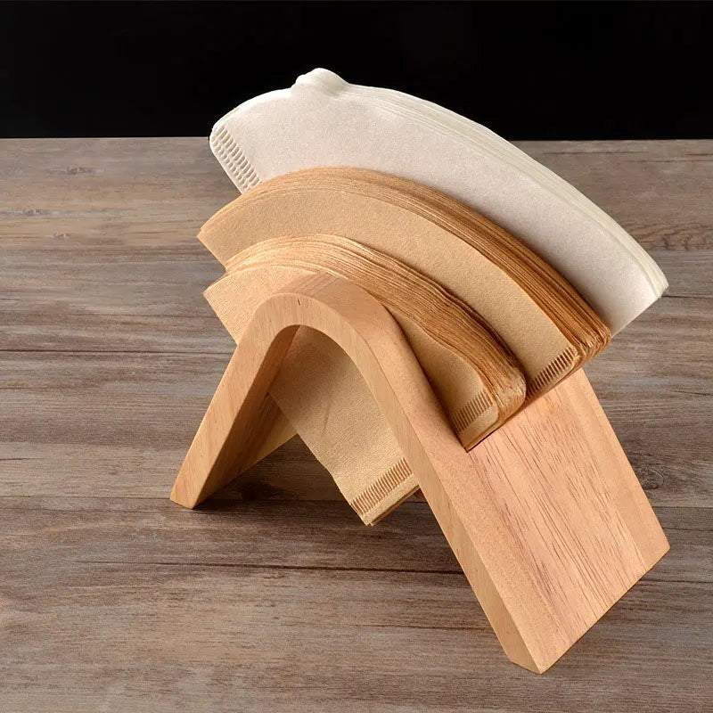 Porte-filtre en papier en bambou