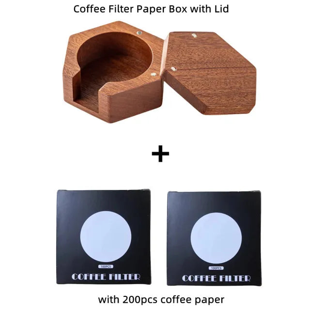 Coffee Filter Paper Storage Box (51/53/58mm Mocha Pot