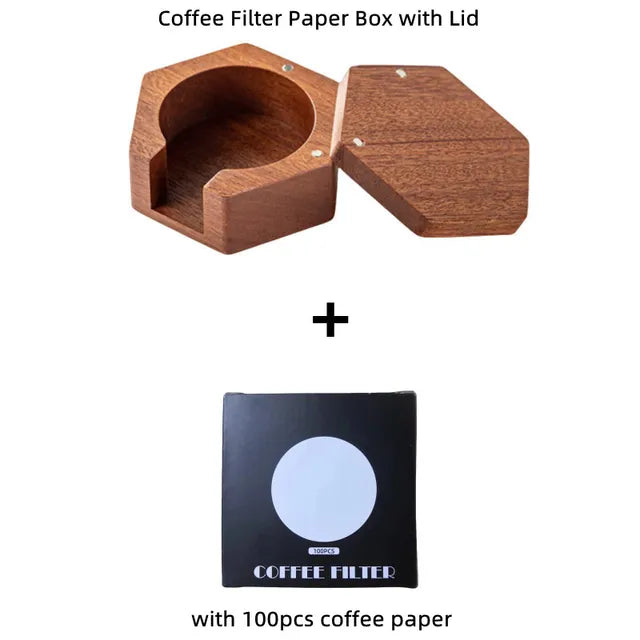 Coffee Filter Paper Storage Box (51/53/58mm Mocha Pot