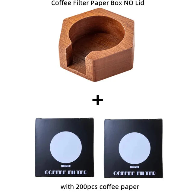 Coffee Filter Paper Storage Box (51/53/58mm Mocha Pot