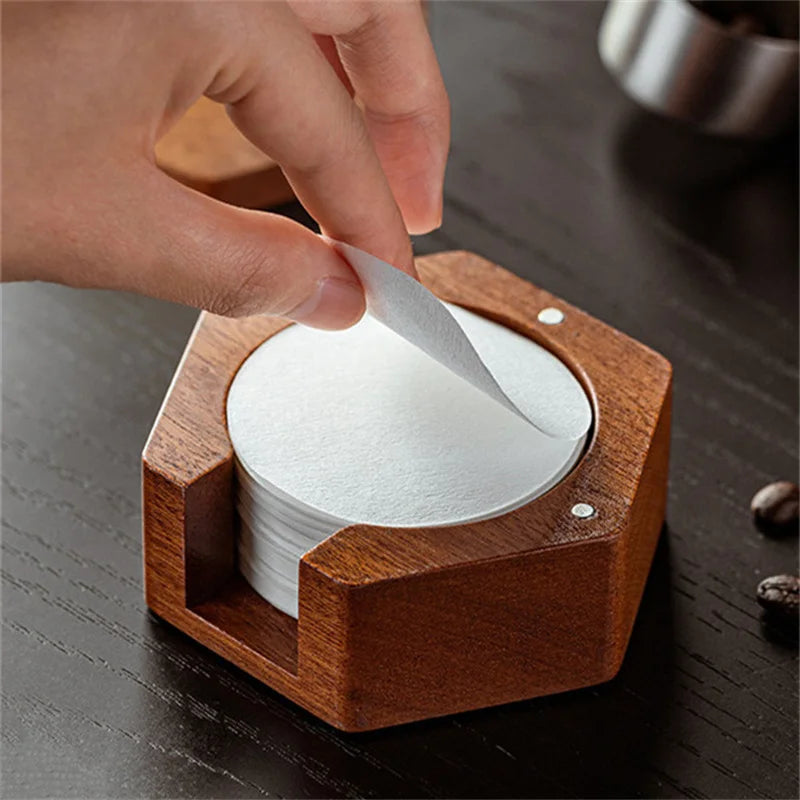 Coffee Filter Paper Storage Box (51/53/58mm Mocha Pot
