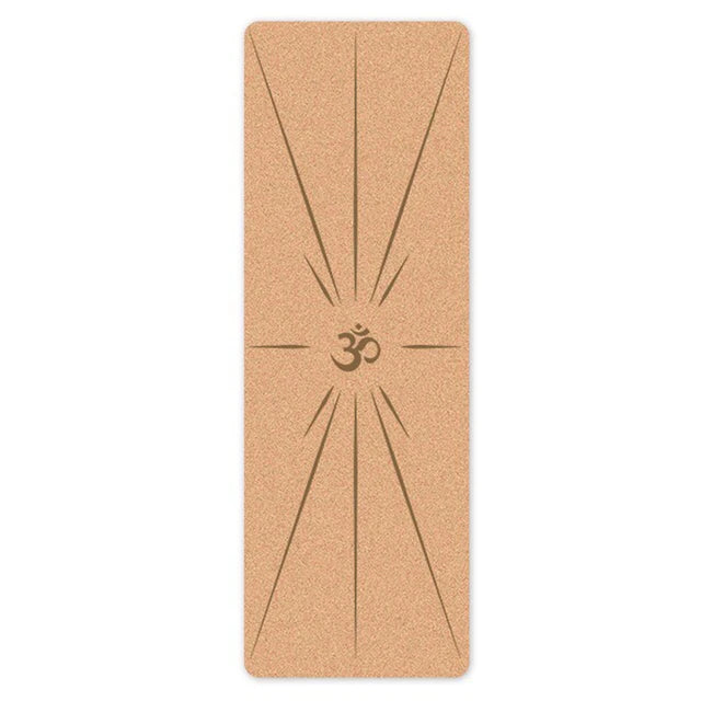 4mm Natural Cork TPE Yoga Mat