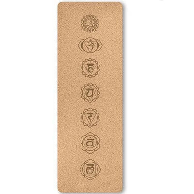4mm Natural Cork TPE Yoga Mat