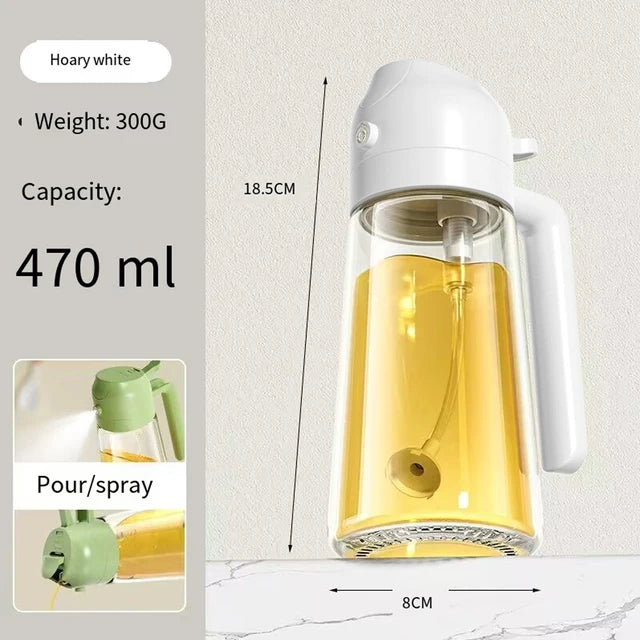 2-in-1 Kitchen Oil Sprayer & Oil Dispenser
