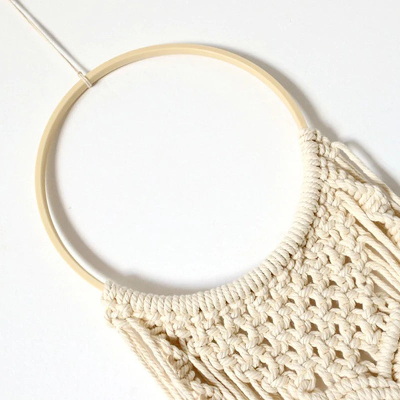 Natural Wood Embroidery Cross Stitch Bamboo Hoop