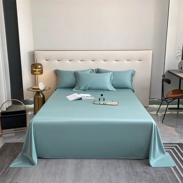 100% Bamboo Luxury Bed Sheet – Cooling, Solid Color, Multiple Sizes