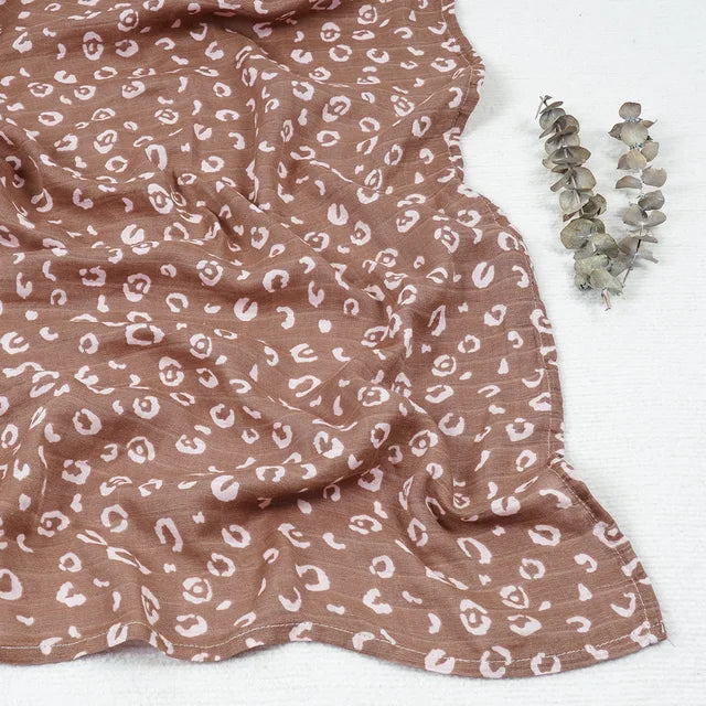 120x120cm Bamboo Cotton Baby Swaddle