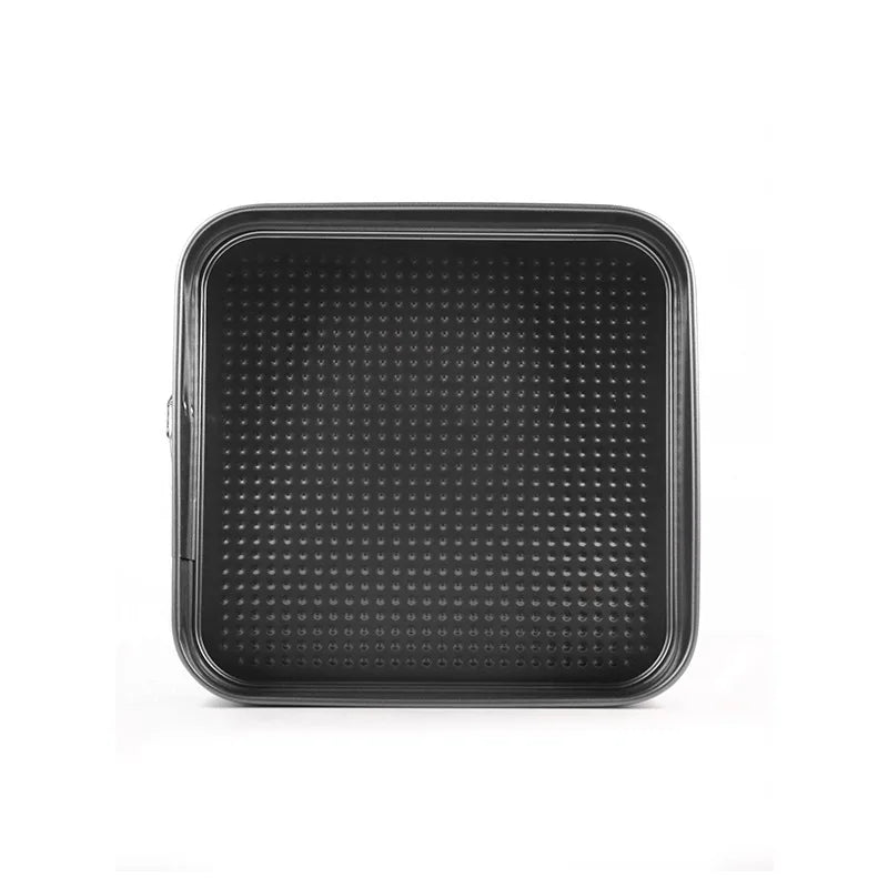 18-26cm Square Shape Cake Tins Mold Non-Stick Baking Bake Trays Pan Kitchen Dining Bar Bread Loaf Pate Toast Cakes Movable Pan