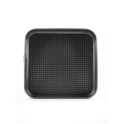 18-26cm Square Shape Cake Tins Mold Non-Stick Baking Bake Trays Pan Kitchen Dining Bar Bread Loaf Pate Toast Cakes Movable Pan