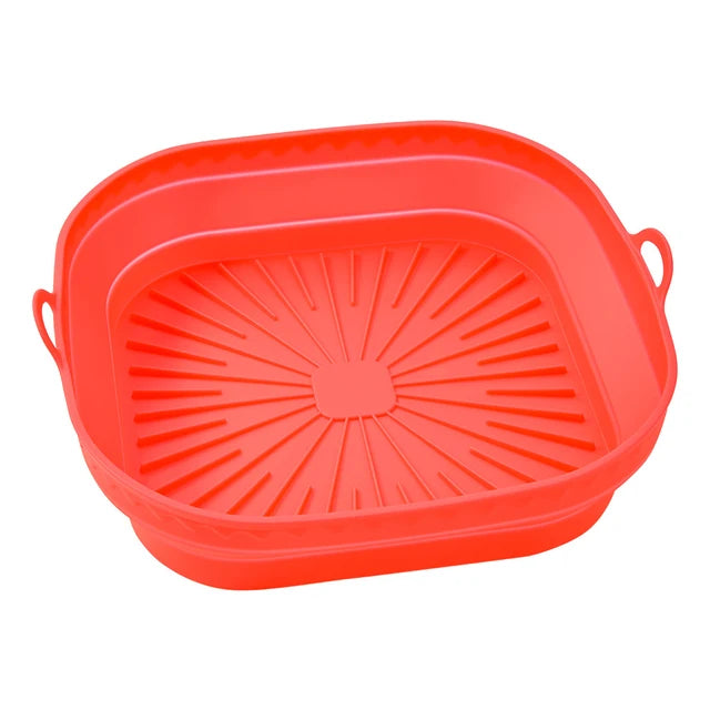 Reusable Foldable Silicone Airfryer Pan Liner