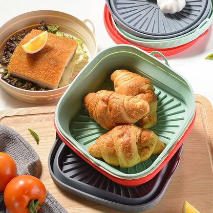 Reusable Foldable Silicone Airfryer Pan Liner