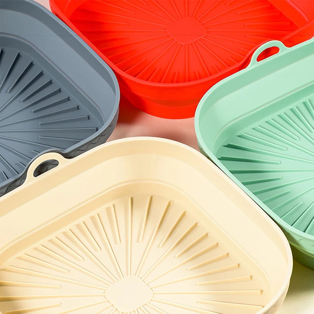 Reusable Foldable Silicone Airfryer Pan Liner