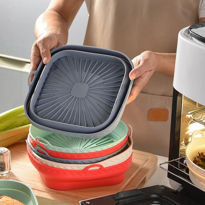 Reusable Foldable Silicone Airfryer Pan Liner