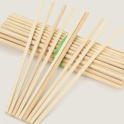 Bamboo Craft Sticks – 3-8mm Round Wooden Sticks for DIY & Handmade Projects