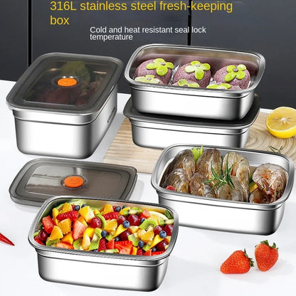 304 Stainless Steel Leak-Proof Bento Lunch Box