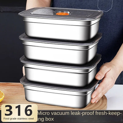 304 Stainless Steel Leak-Proof Bento Lunch Box