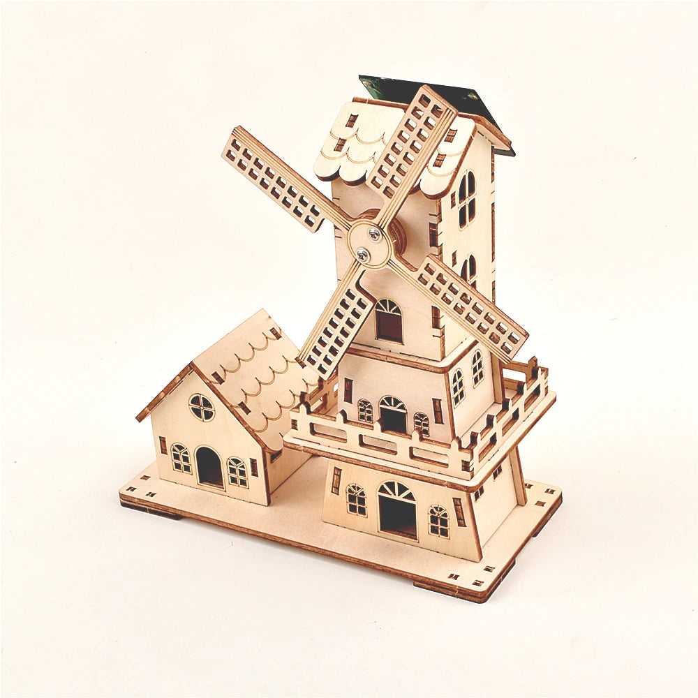 Solar Windmill 3D Puzzle