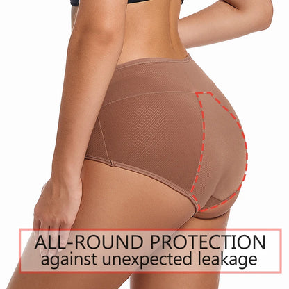 3Layers Leak Proof Menstrual Panties Women Period Underwear