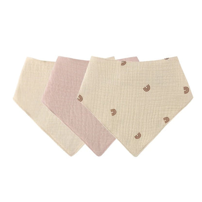 Baby Infant Cotton Bib Set