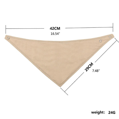 Baby Infant Cotton Bib Set
