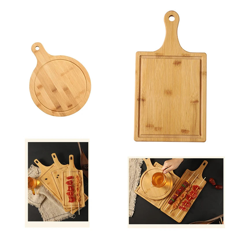 Bamboo Cutting Board with Handle