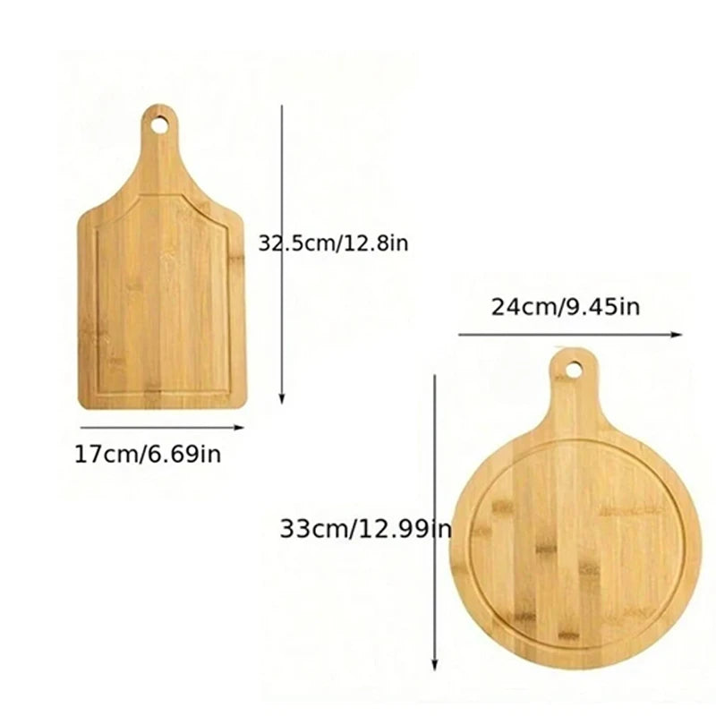 Bamboo Cutting Board with Handle