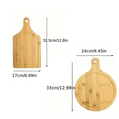 Bamboo Cutting Board with Handle