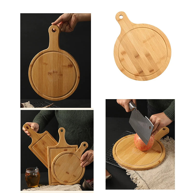 Bamboo Cutting Board with Handle