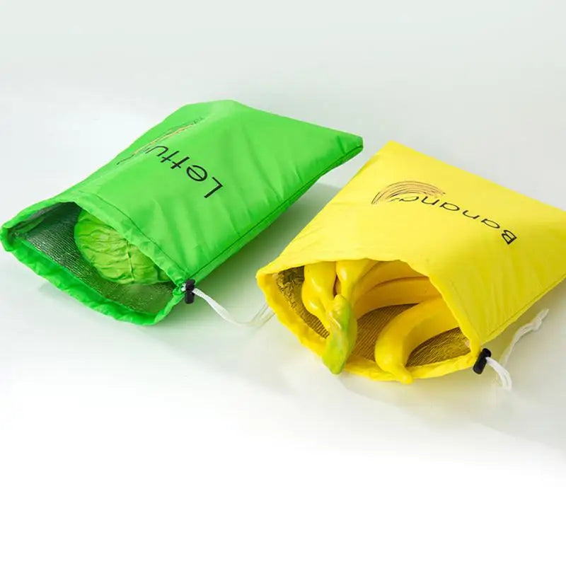 Banana And Lettuce Storage Bag Keeping Produce Fresh