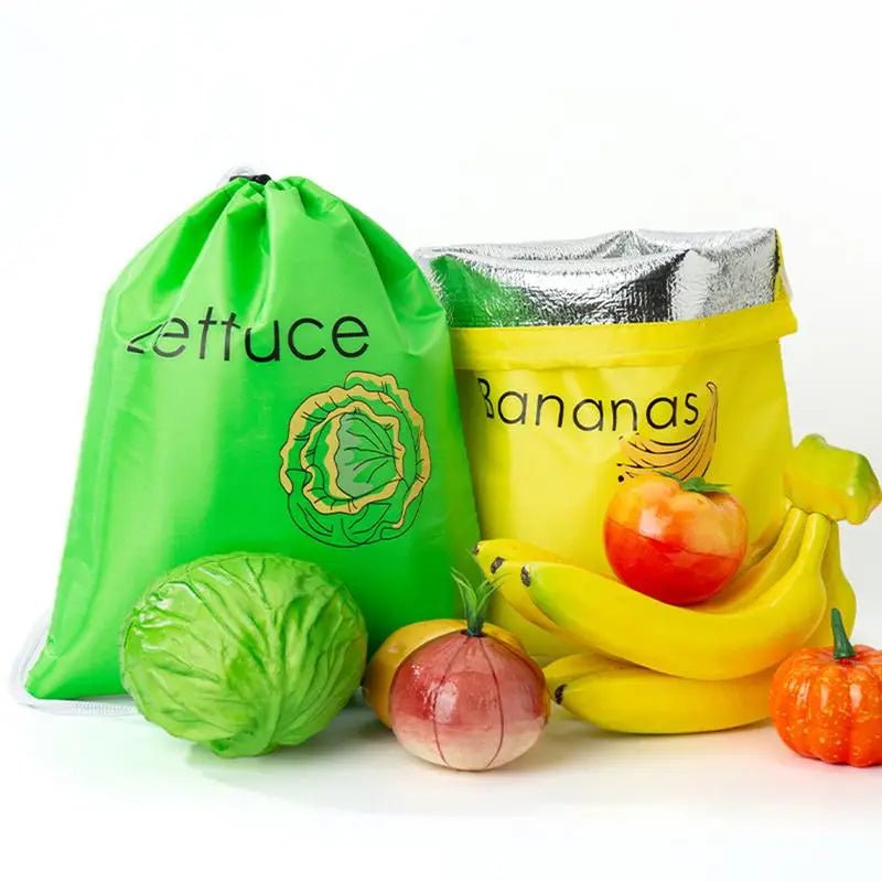 Banana And Lettuce Storage Bag Keeping Produce Fresh