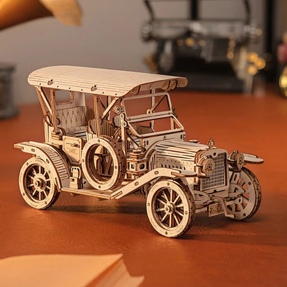 Classic Car 3D Car Wooden Puzzle