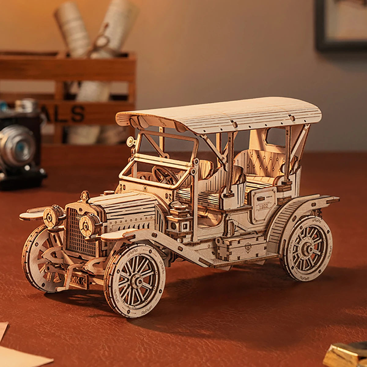 Classic Car 3D Car Wooden Puzzle