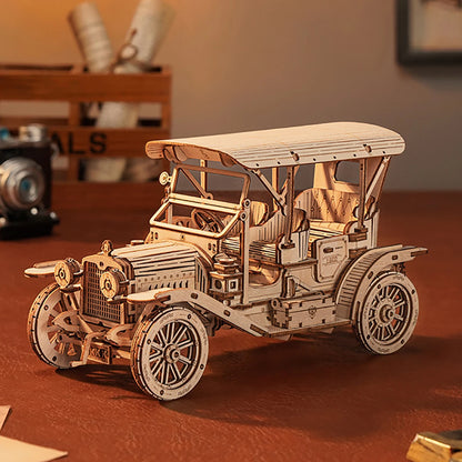 Classic Car 3D Car Wooden Puzzle