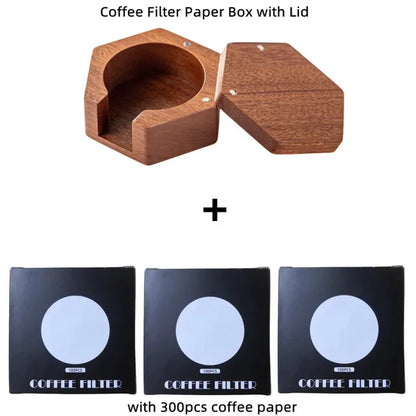 Coffee Filter Paper Storage Box (51/53/58mm Mocha Pot