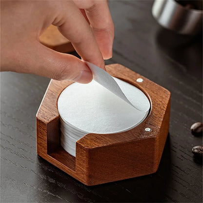 Coffee Filter Paper Storage Box (51/53/58mm Mocha Pot