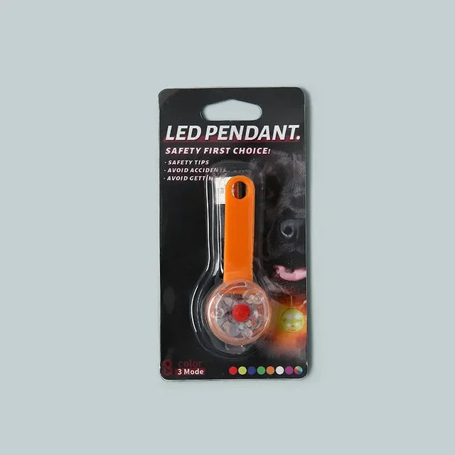 LED Waterproof Anti-Loss Safety Pendant for Pets