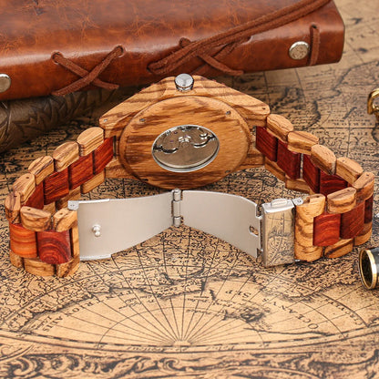 Full Wooden Men's Automatic Mechanical Watch